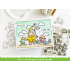 Lawn Fawn Beary Rainy Day Clear Stamps (LF2774)